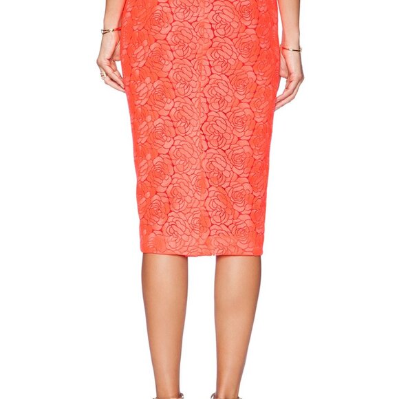 A.L.C Neon Pink Towner Skirt - Size 4 - Picture 2 of 3